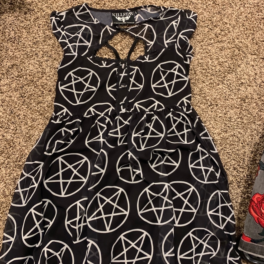 RARE NEW PENTAGRAM KILLSTAR DRESS🖤🖤🌚🌚